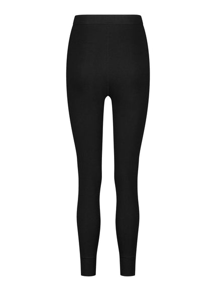 Ten Cate dames Thermo broek lange pijp 60384 – black, achterkant