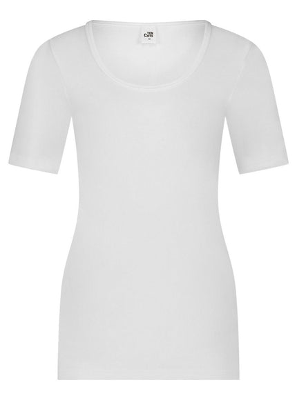 Ten Cate dames Thermo T-shirt ronde hals 60382 – snow white