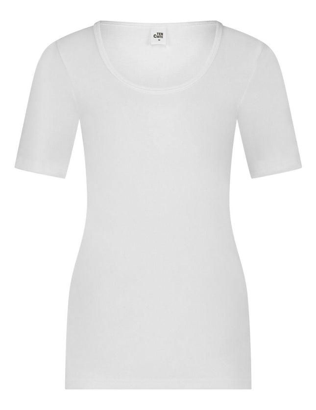 Ten Cate dames Thermo T-shirt ronde hals 60382 – snow white