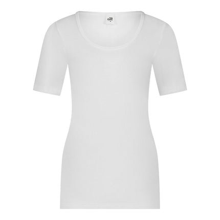 Ten Cate dames Thermo T-shirt ronde hals 60382 – snow white