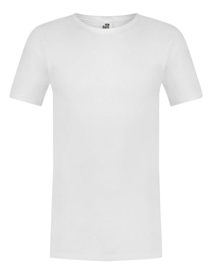Ten Cate heren Thermo Shirt R-hals k. mouw 60387 – snow white