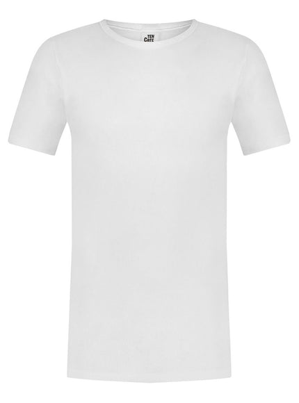 Ten Cate heren Thermo Shirt R-hals k. mouw 60387 – snow white