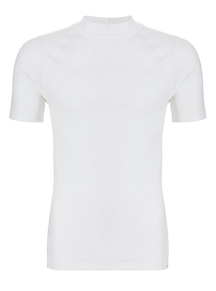 Ten Cate heren Thermo Shirt t.neck k.mouw 30242 – Snow white