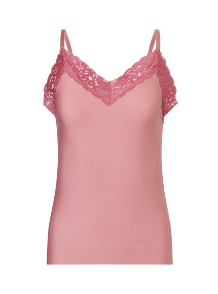 Ten Cate Secrets spaghetti top lace 32526 – rose pink