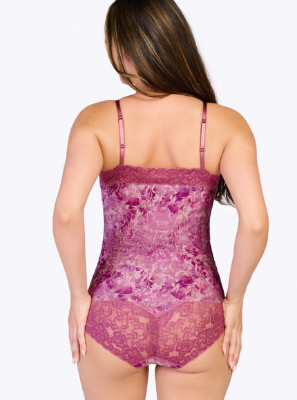 Ten Cate Secrets spaghetti top lace 32526 – inked flowers, op model