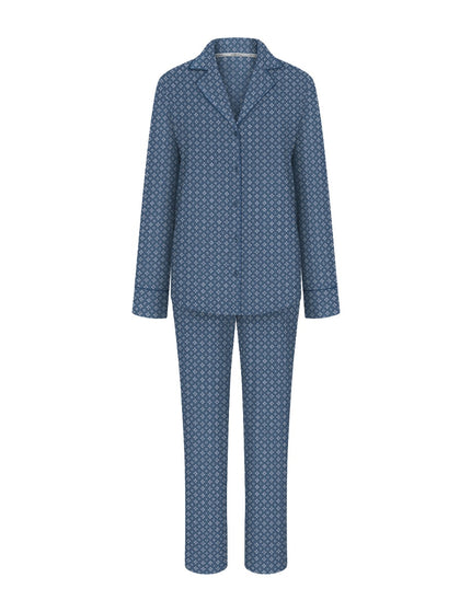 Triumph Boyfriend Fit pyjama 10225082 M031 SEA BLUE LIGHT COMBINATION