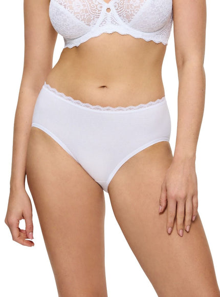 Triumph Feel Of Cotton Midi slip 10224959