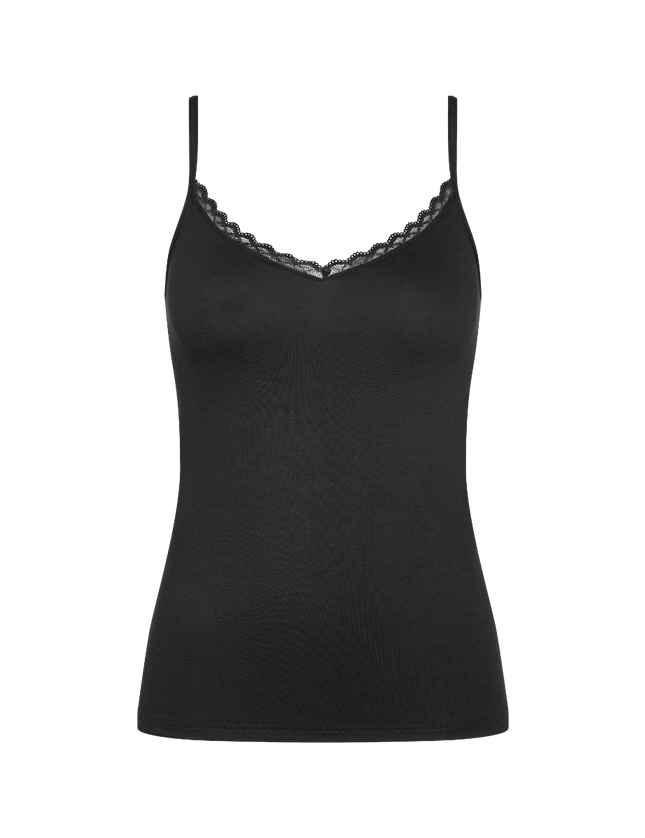 Triumph Feel Of Cotton Spaghetti Top 10224994