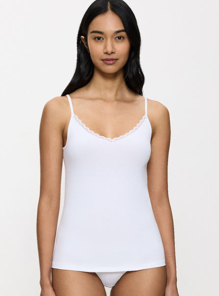 Triumph Feel Of Cotton Spaghetti Top 10224994