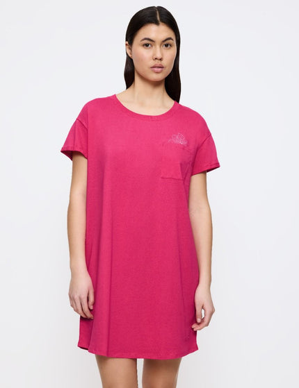 Triumph Nightdresses NDK X 02 10225066 6653 FLASHY PINK – op model