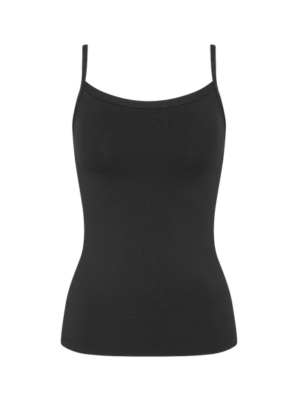 Triumph Sense of Modal Spaghetti Top 10224795 – Zwart, voorkant