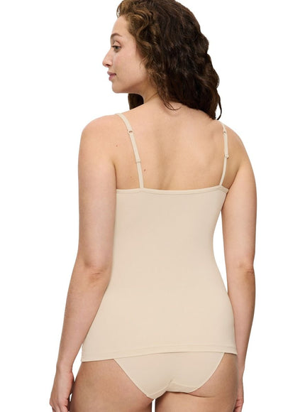 Triumph Sense of Modal Spaghetti Top 10224795 – SKIN, op model