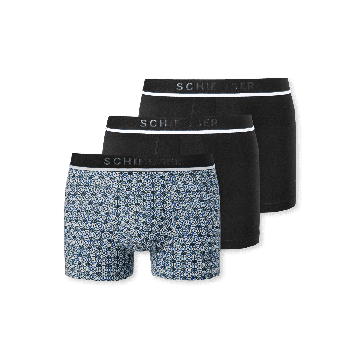 Schiesser 95-5 3 pack heren shorts 177993 908 sortiert 2
