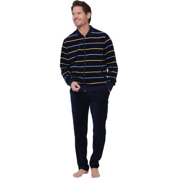 pastunette for men heren huispak 182252-550-2 520 dark blue