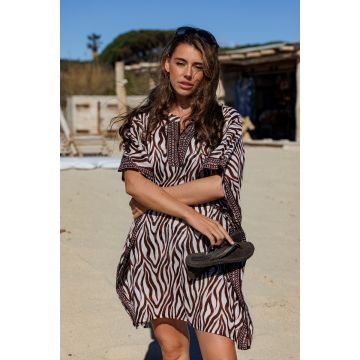 Pastunette Cover Up 90 cm 371251-326-1 170 dark brown