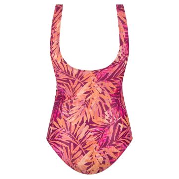 Ten Cate Badpak soft cup shape 60655 6207 floral leaves grape
