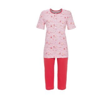 Ringella Capri Pyjama met korte mouw 6211242 330 campari