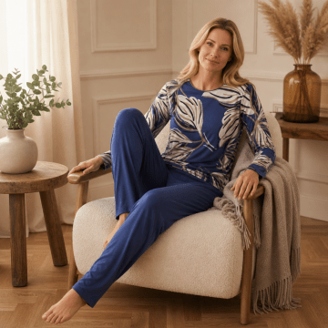 Ringella Pyjama 6571208 290 deep blue