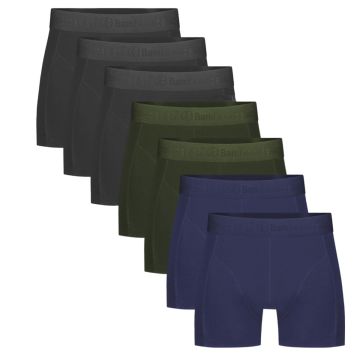 Bamboo basics Men 7 pack Shorts RICO-7P 003 ton sur ton