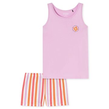 Schiesser Meisjes Shortama 180958 503 Rosa