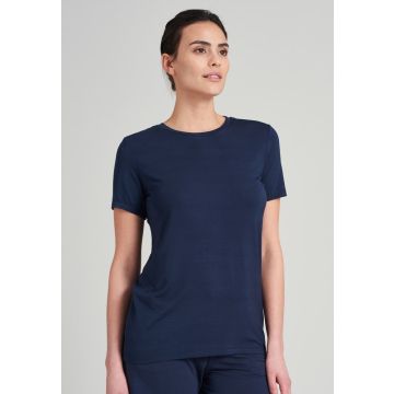 Schiesser Dames T-Shirt mix en relax 175475 000 schwarz