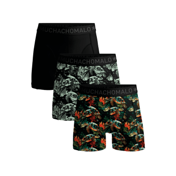 Muchachomalo 3 pack shorts U-turtle1010-01 01 Print