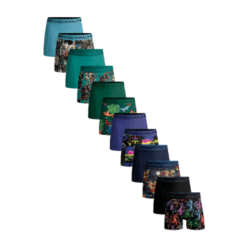 Muchachomalo 12 pack shorts U-GOLDEN1010-19 02 Print