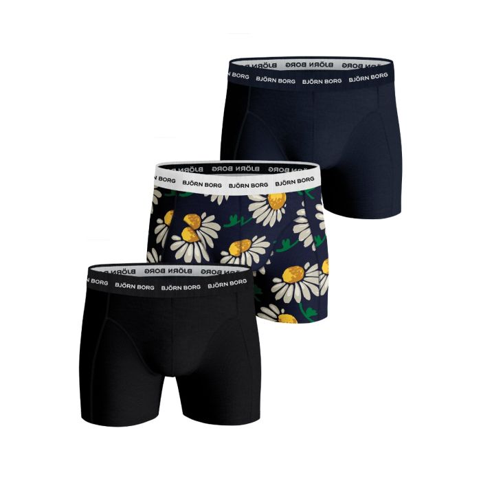 stuiten op Oppervlakkig . Bjorn Borg Heren Essential Boxer 3 pack 10001020 MP005