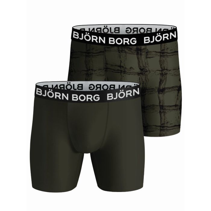 bestellen Me burgemeester Bjorn Borg 2 pack MICROFIBER shorts 10001279
