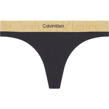 Calvin Klein string  QF7055E UB1 Black