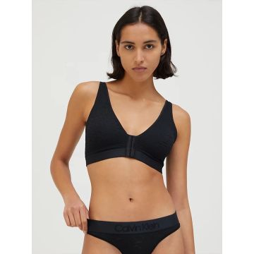 Calvin Klein bralette met voorsluiting QF7110E