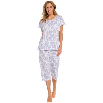 Pastunette  Capri Pyjama 20241-110-2 506 light blue