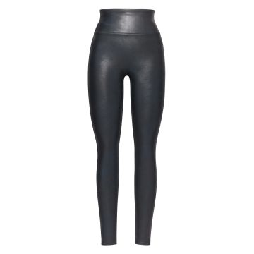 Spanx Ready-to-Wow™ Faux Leather Leggings Navy