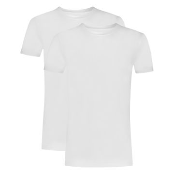 Ten Cate Basic Men Organic Cotton T-shirt high neck 2 pack  32327 