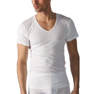 Mey Casual Cotton T-Shirt korte mouw V-hals (49007)