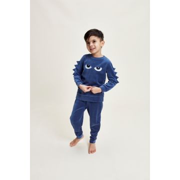 Charlie Choe Boys Velours pyjama set F41057 
