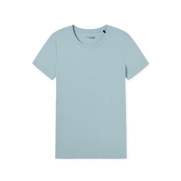 Schiesser Dames T-Shirt mix en relax 175475 420 bluebird