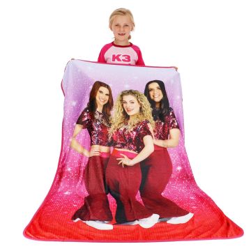 K3 blanket glitter girls STU343001