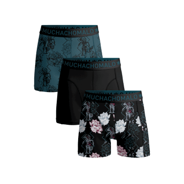 Muchachomalo 3 pack shorts  u-Batik1010 01 Print