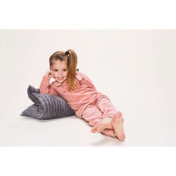 Charlie Choe girls velours lounge set U45033-41 blushed blushed terra